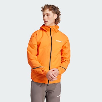 ADIDAS TERREX Outdoorjacke ' Xperior' in Orange: Vorderseite