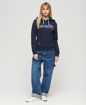 Superdry Sweatshirt in Blauw