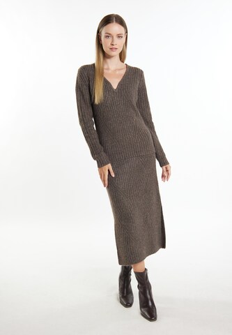 DreiMaster Klassik Sweater in Brown