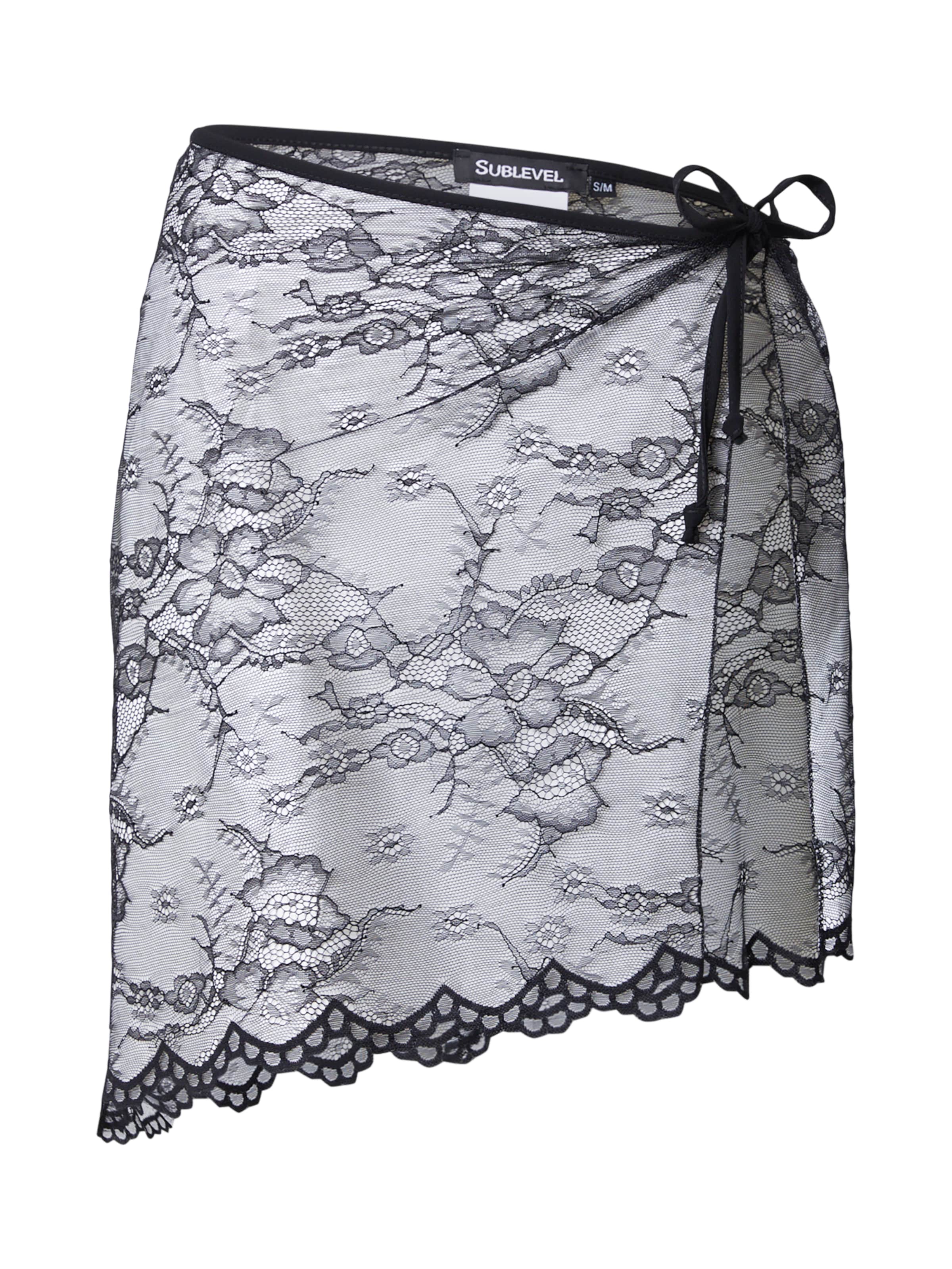 Sublevel Brisače za na plažo | črna barva: sprednja stran