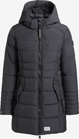 khujo Зимняя куртка 'AMARAY4' в Серый: спереди