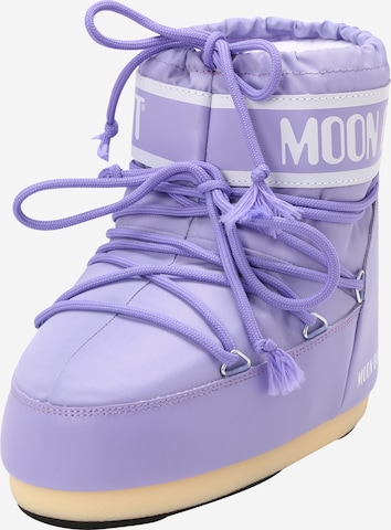 MOON BOOT Snow Boots in Purple: front