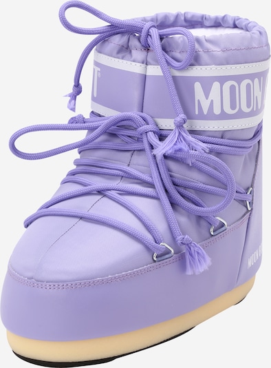 MOON BOOT Snow boots in Lilac / White, Item view