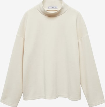 MANGO Shirt 'PANNA' in Beige: voorkant