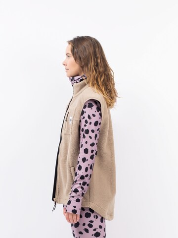 Gilet de sport Eivy en beige