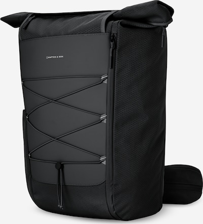 Kapten & Son Backpack 'Banff' in Black / White, Item view