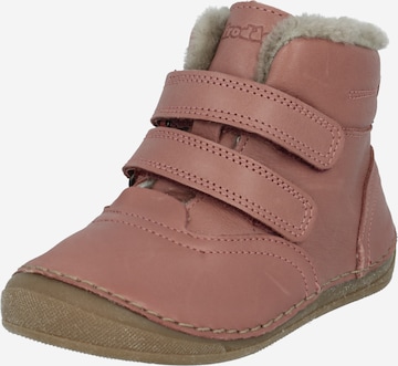 Bottes de neige 'Paix' Froddo en rose : devant