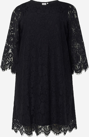 Robe 'Adia' ONLY Carmakoma en noir : devant