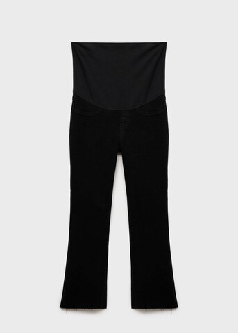 MANGO Flared Jeans 'Bootmum' in Schwarz