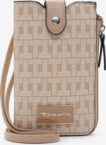 TAMARIS Smartphonehülle 'Jody' in Beige: predná strana