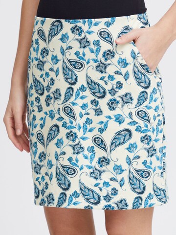 ICHI Skirt ' Kate ' in Blue