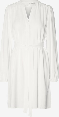 Robe 'Viva' SELECTED FEMME en blanc : devant