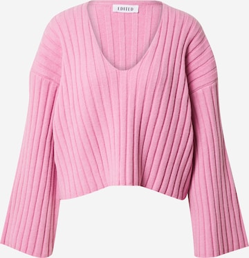 rozā EDITED Džemperis 'Thamara': no priekšpuses
