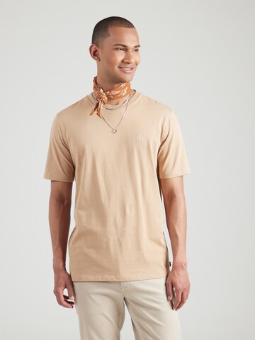 SCOTCH & SODA Shirt 'Seasonal Core' in Beige: front