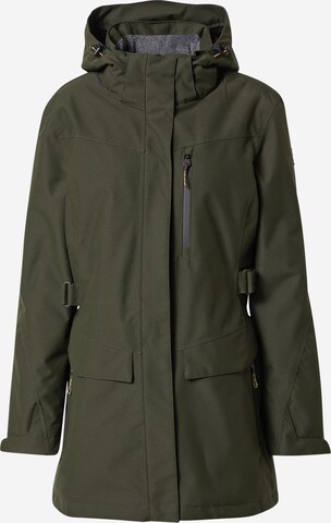 KILLTEC Weatherproof jacket in Green: front