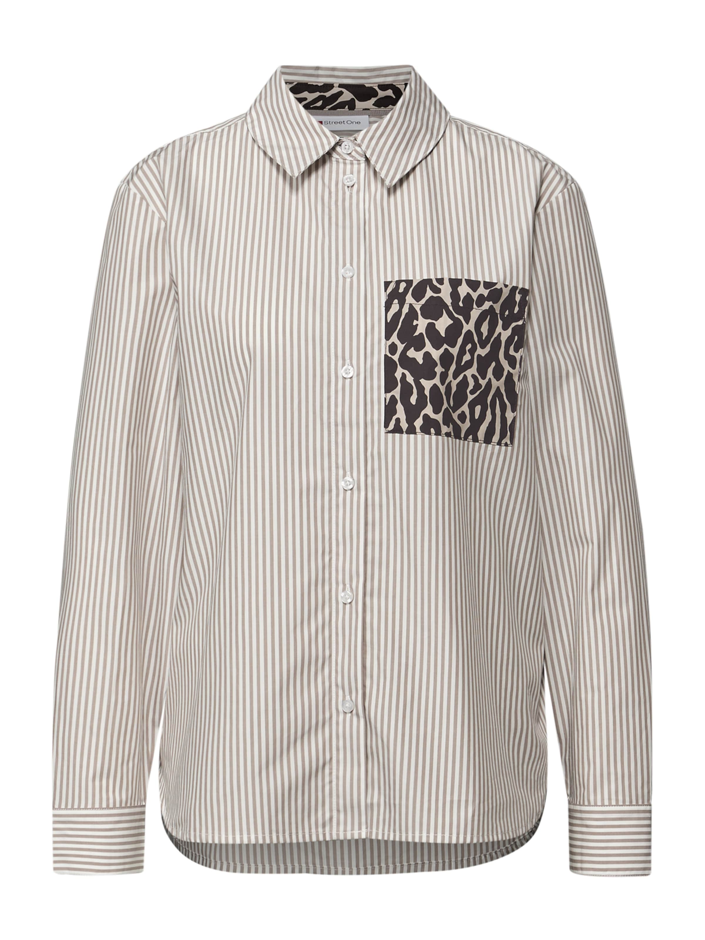 STREET ONE Blouse in Brown: front