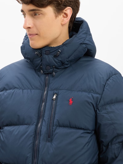 Polo Ralph Lauren Winter jacket in Marine blue / Red, Item view