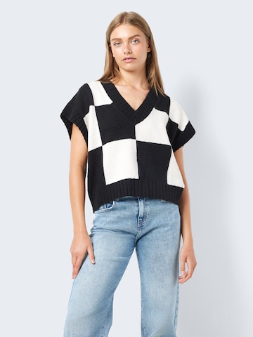 Pull-over 'NMLENA' Noisy may en noir : devant