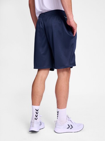 Hummel Regular Sportbroek 'ESSENTIAL' in Blauw