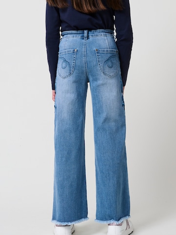 KOROSHI Bő szár Farmer - kék