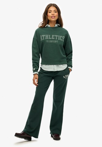 Sweat-shirt Superdry & Co en vert