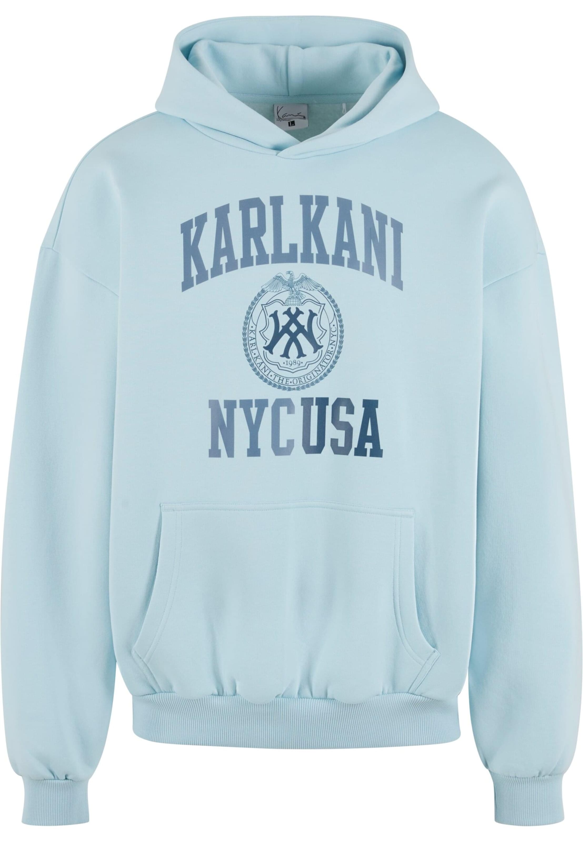 Felpa 'USA' di Karl Kani in blu: frontale