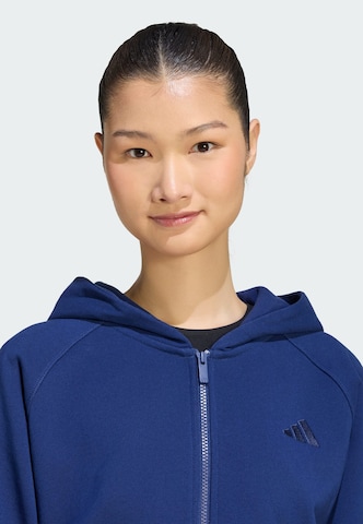 Veste de survêtement ADIDAS SPORTSWEAR en bleu