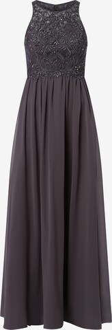 Laona Evening Dress in Grey: front