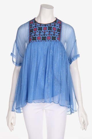 Manoush Bluse S in Blau: predná strana