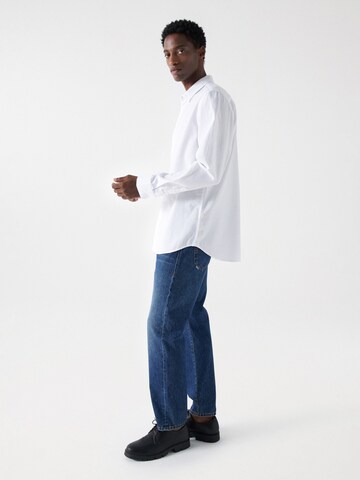 Salsa Jeans Regular fit Button Up Shirt in White