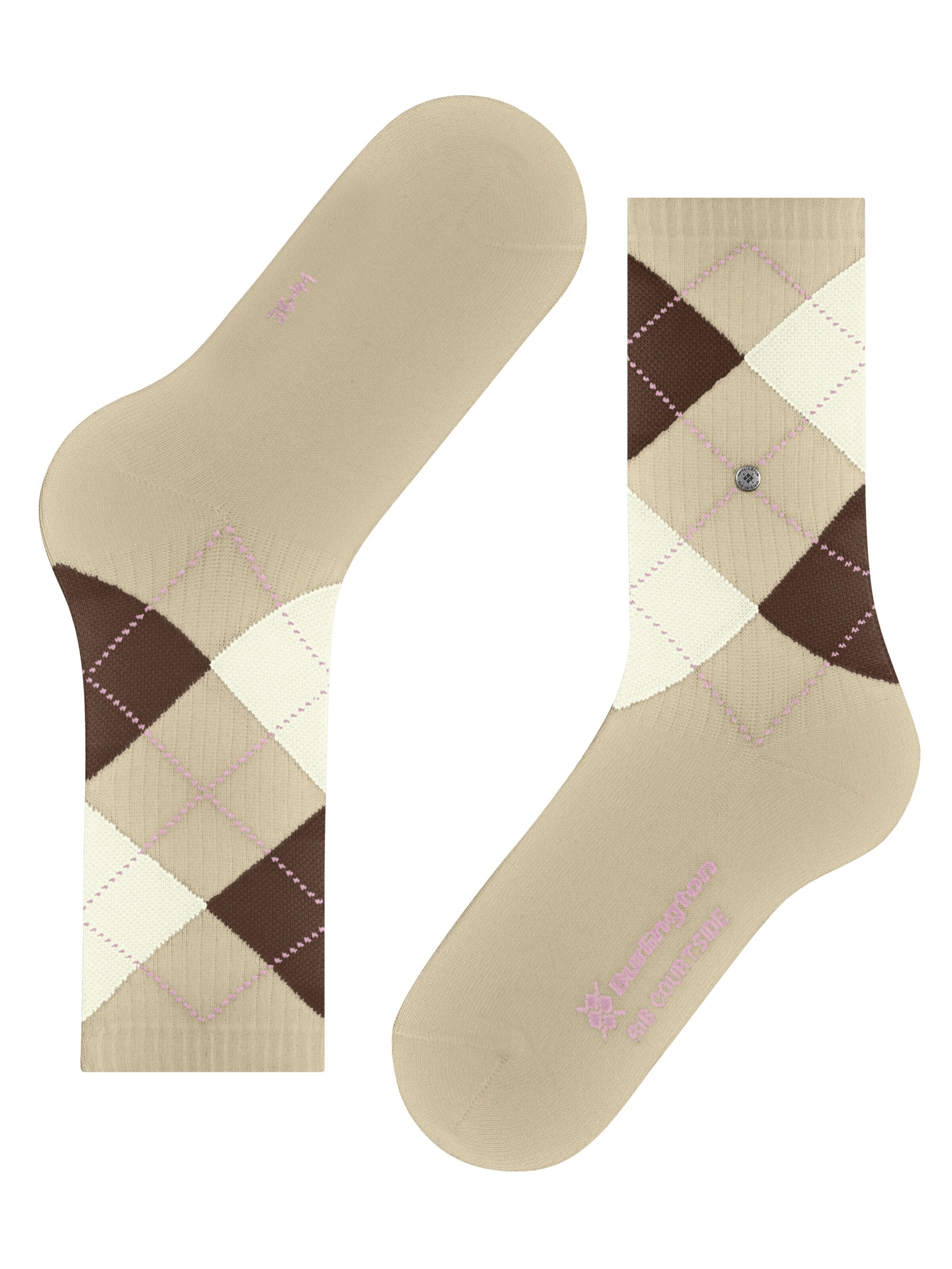 BURLINGTON Socken 'Rib Courtside'‌ in Beige