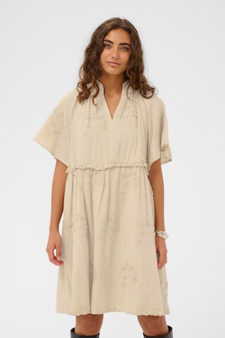 Robe 'CUjalia' CULTURE en beige : devant