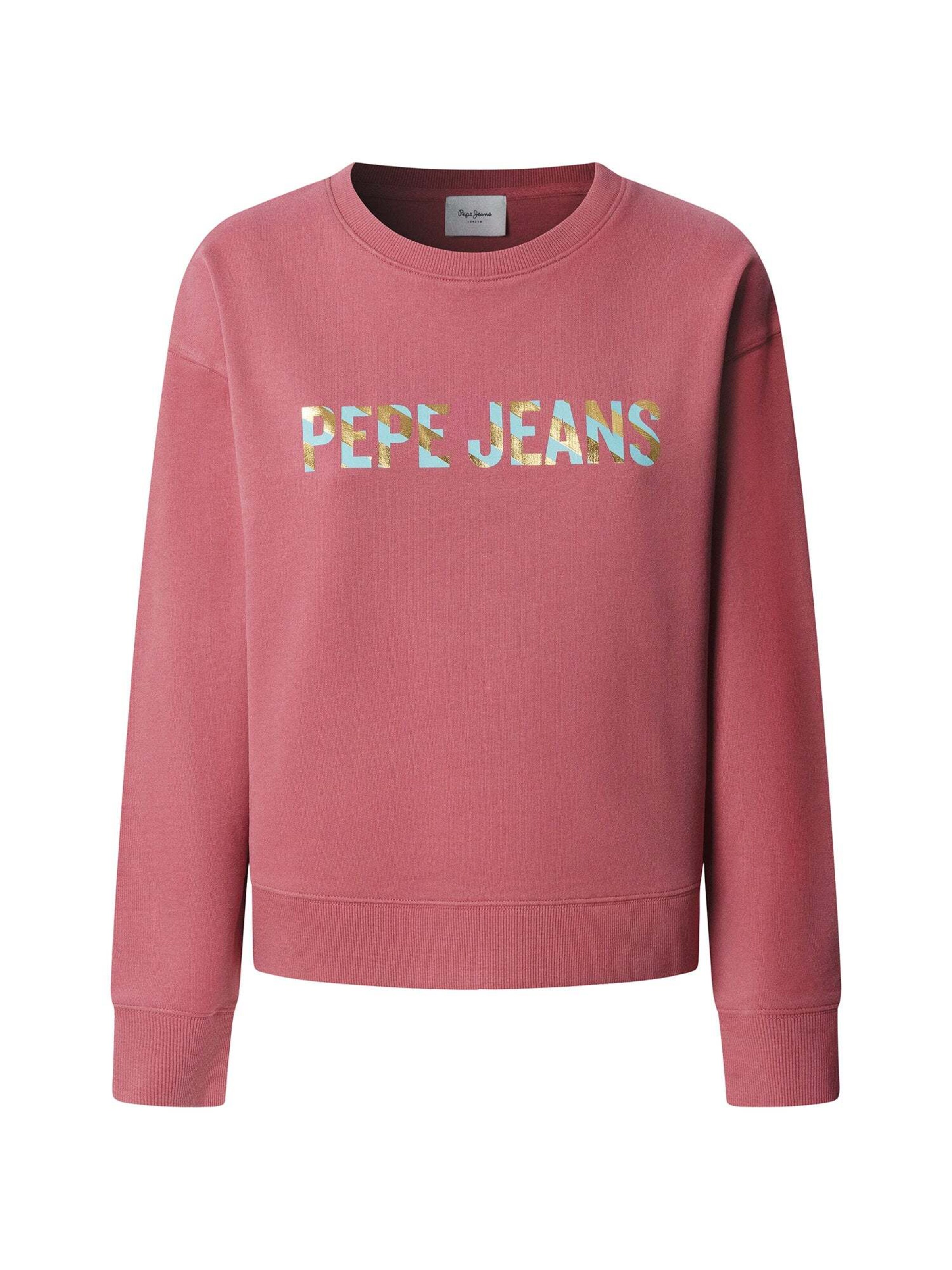 Pepe Jeans Sweatshirt ' CELESTE ' in Pink: Vorderseite