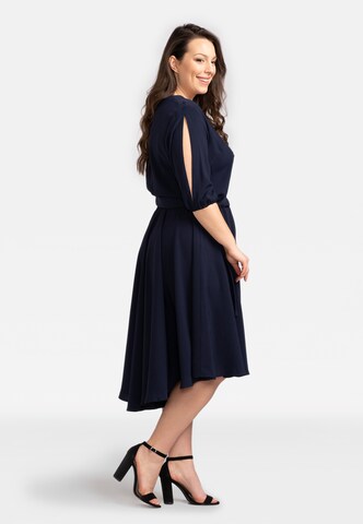 Robe de cocktail 'OLIWIA' Karko en bleu