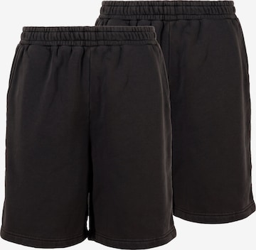 Regular Pantalon Urban Classics en noir : devant