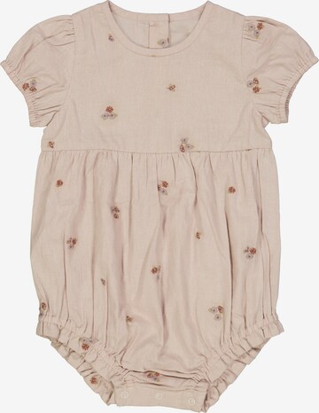 Wheat Romper/Bodysuit 'Victoria' in Pink: front