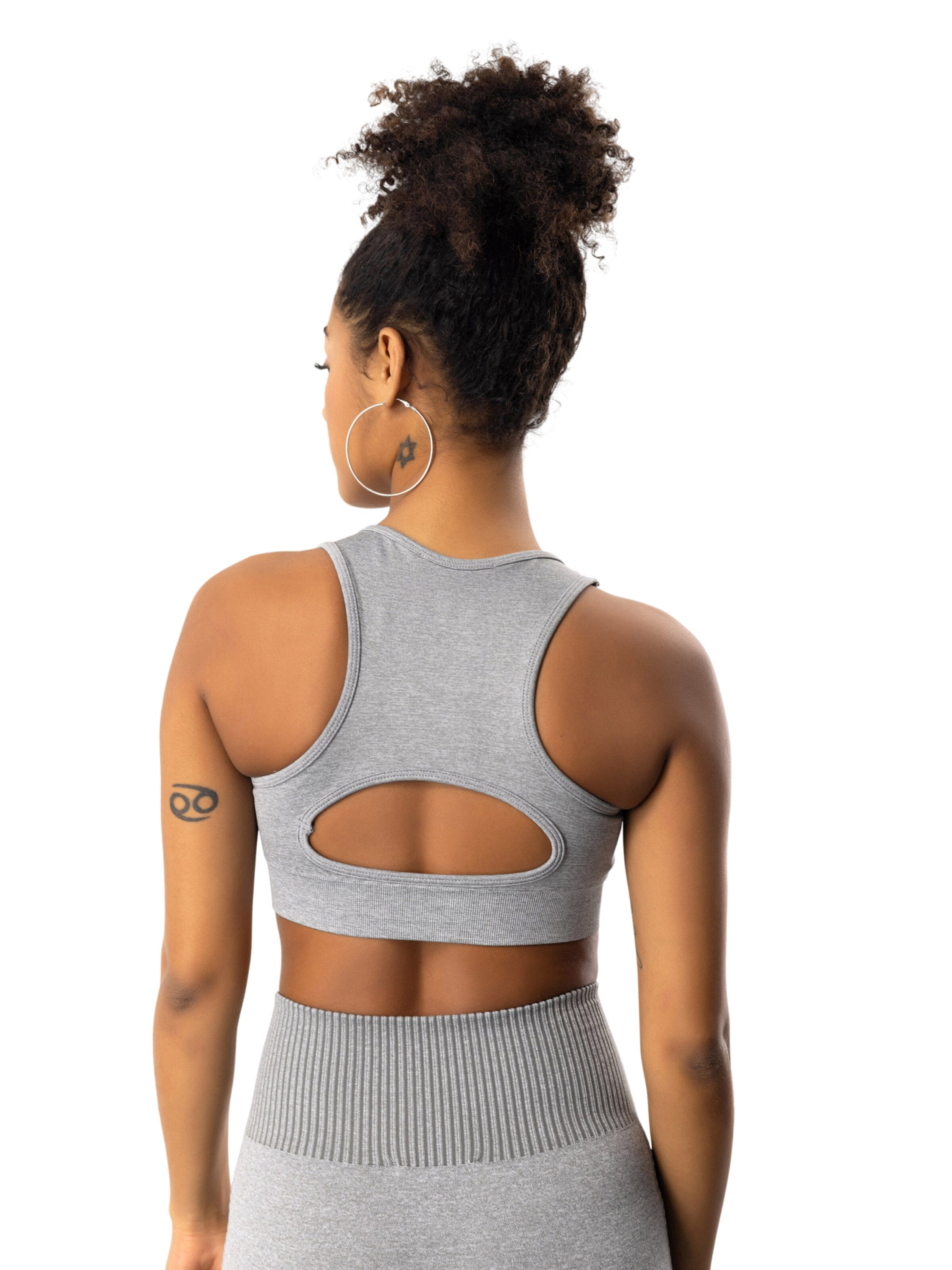 No Matter What Bralette Bra in Grey