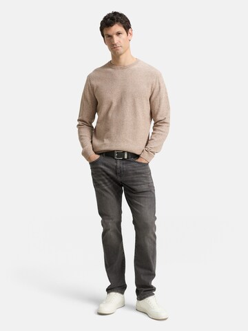 TOM TAILOR Sweater in Brown