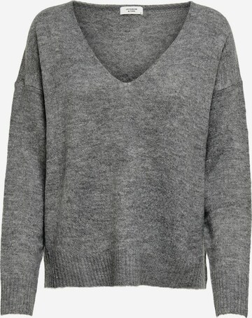 JDY Sweater 'Elanora' in Grey: front