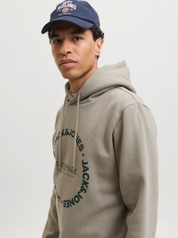 JACK & JONESSweater majica 'JJBENSON' - siva boja