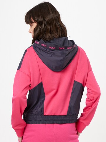 HUGO Sweatshirt 'Danbi' in Pink