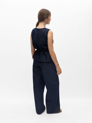 OBJECT - Top 'OBJCilia' en azul