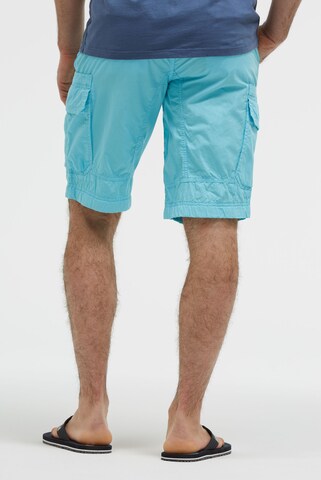 CAMP DAVID Regular Cargoshorts mit Klappentaschen und Tapes in Blau