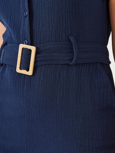 Tuta jumpsuit Bianco Lucci di colore navy, Visualizzazione prodotti