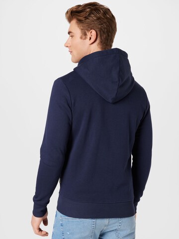 JACK & JONES Bluza rozpinana 'LOCKER' w kolorze niebieski