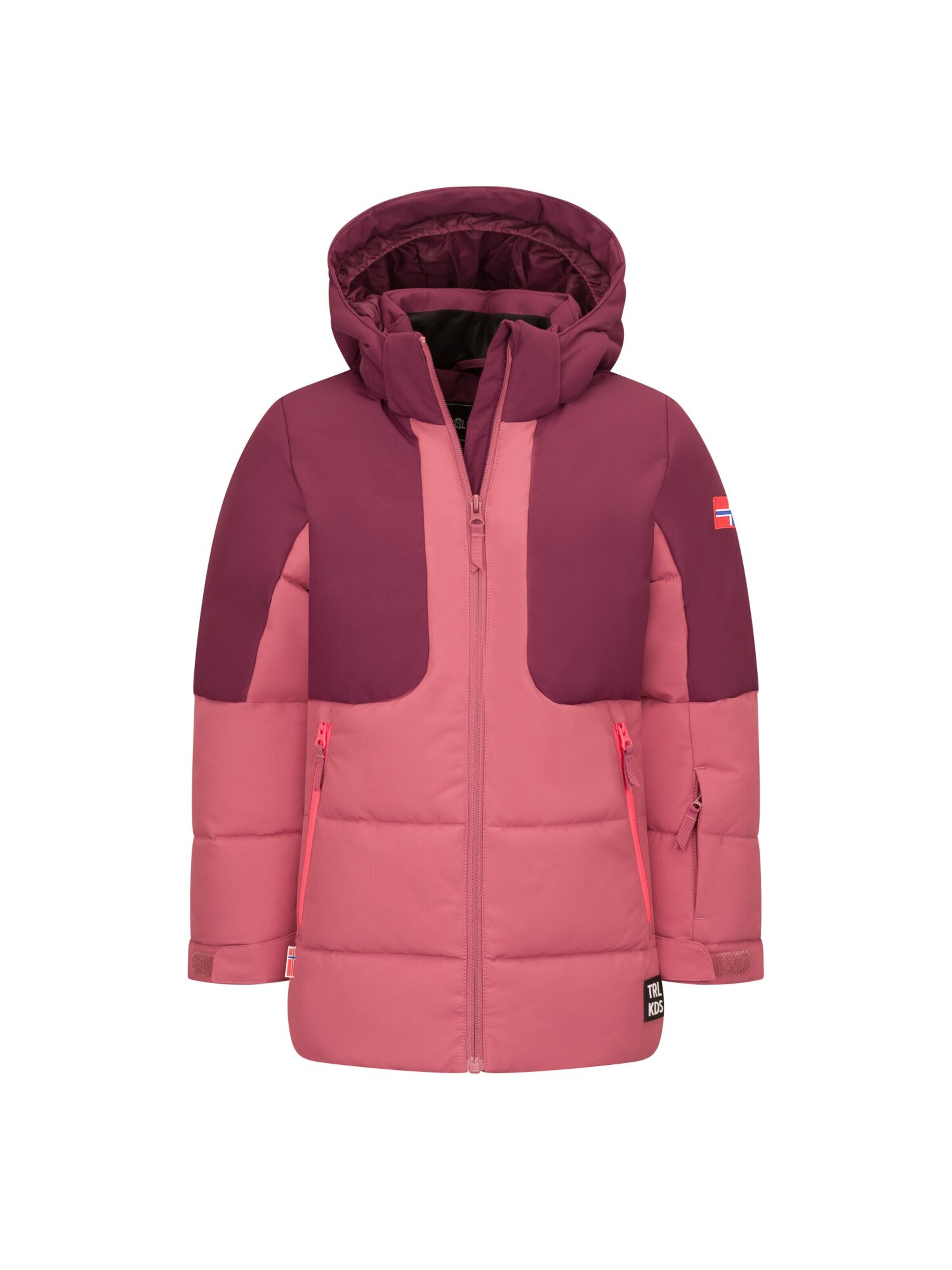TROLLKIDS Outdoor jacket in Pink: front