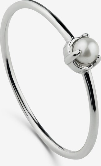 Nana Kay Ring 'Petit Pearls' in silber / weiß, Produktansicht