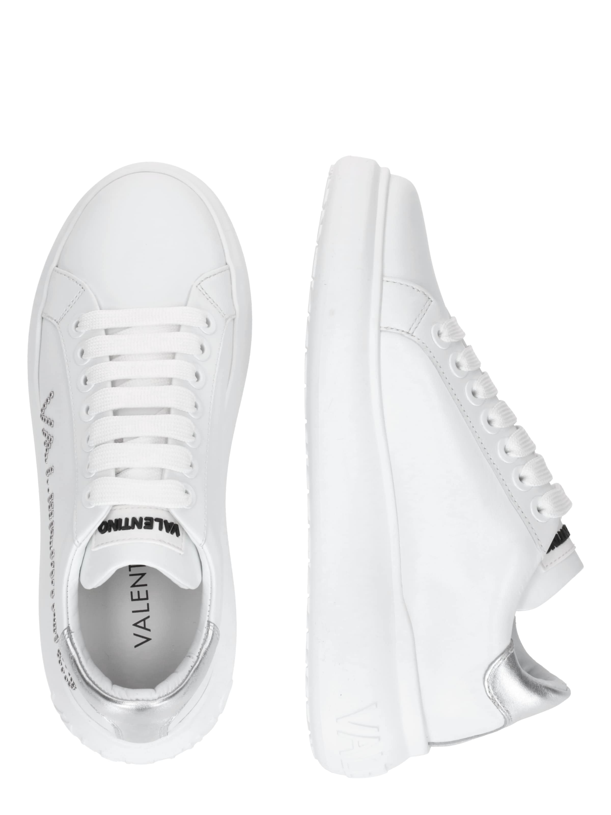 Valentino Shoes Ниски маратонки 'Trainers' в бяло