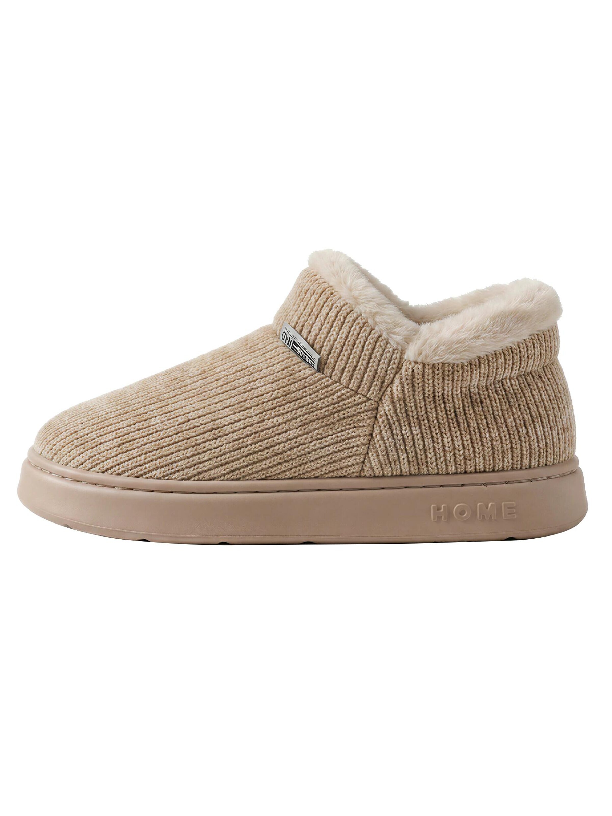 BONVERANO Snow Boots in Beige: front