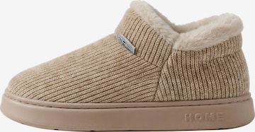 BONVERANO Snow Boots in Beige: front